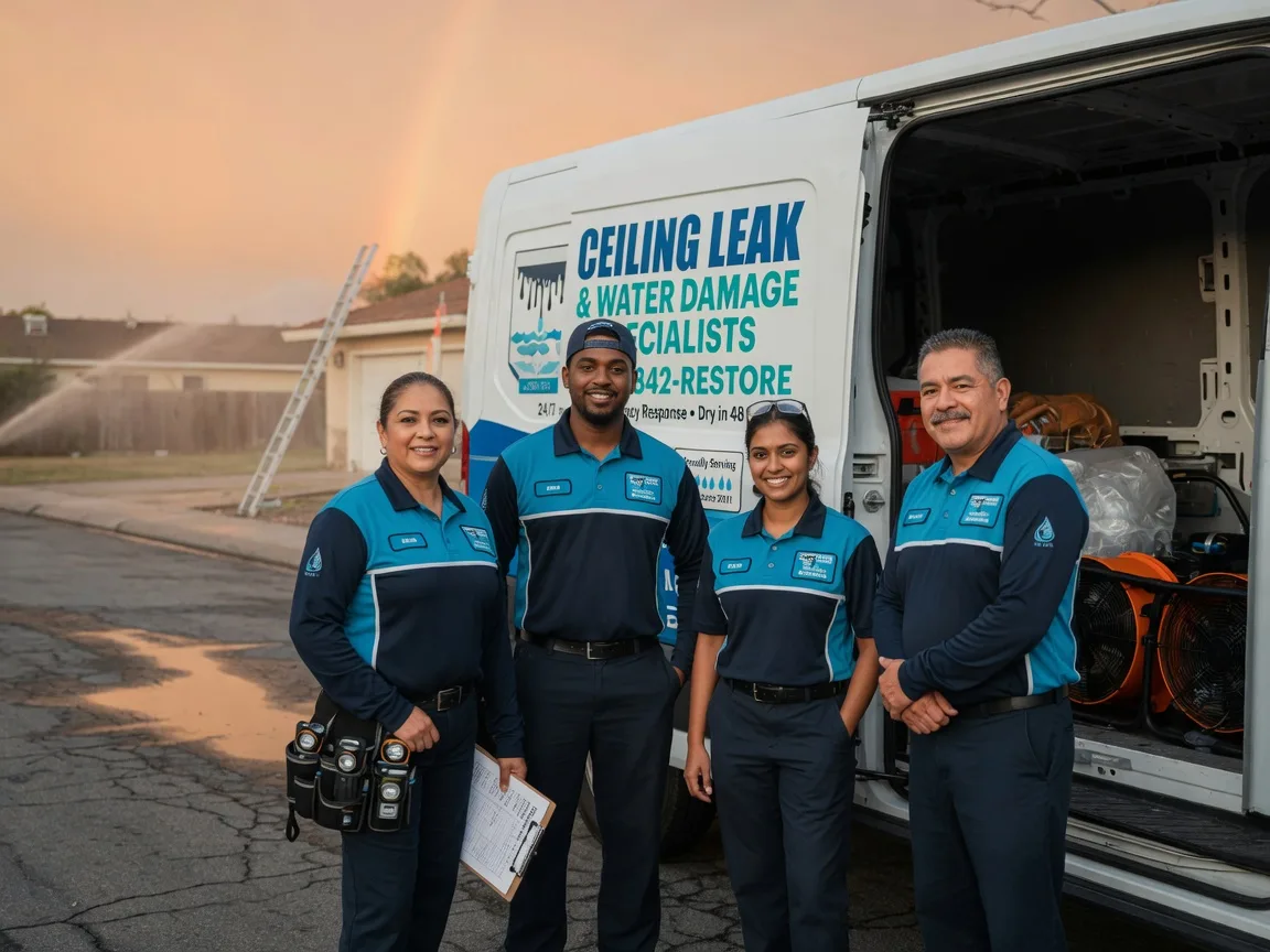 Ceiling Leak Cleanup company in Junction, TX